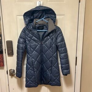Marc New York Quilted Jacket in Light Gray